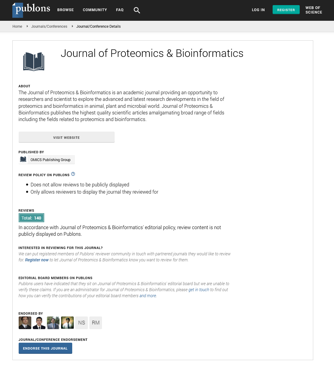 Journal of Proteomics & Bioinformatics