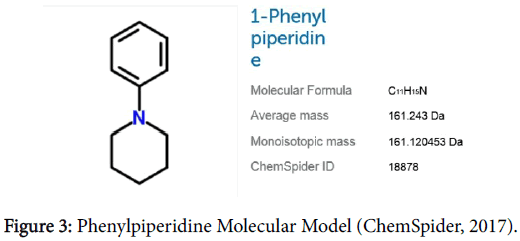 biochemistry-pharmacology-Phenylpiperidine-Molecular-Model