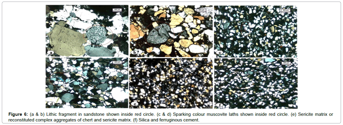 geology-geosciences-Lithic-fragment-sandstone
